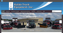 Desktop Screenshot of kalidatruck.com